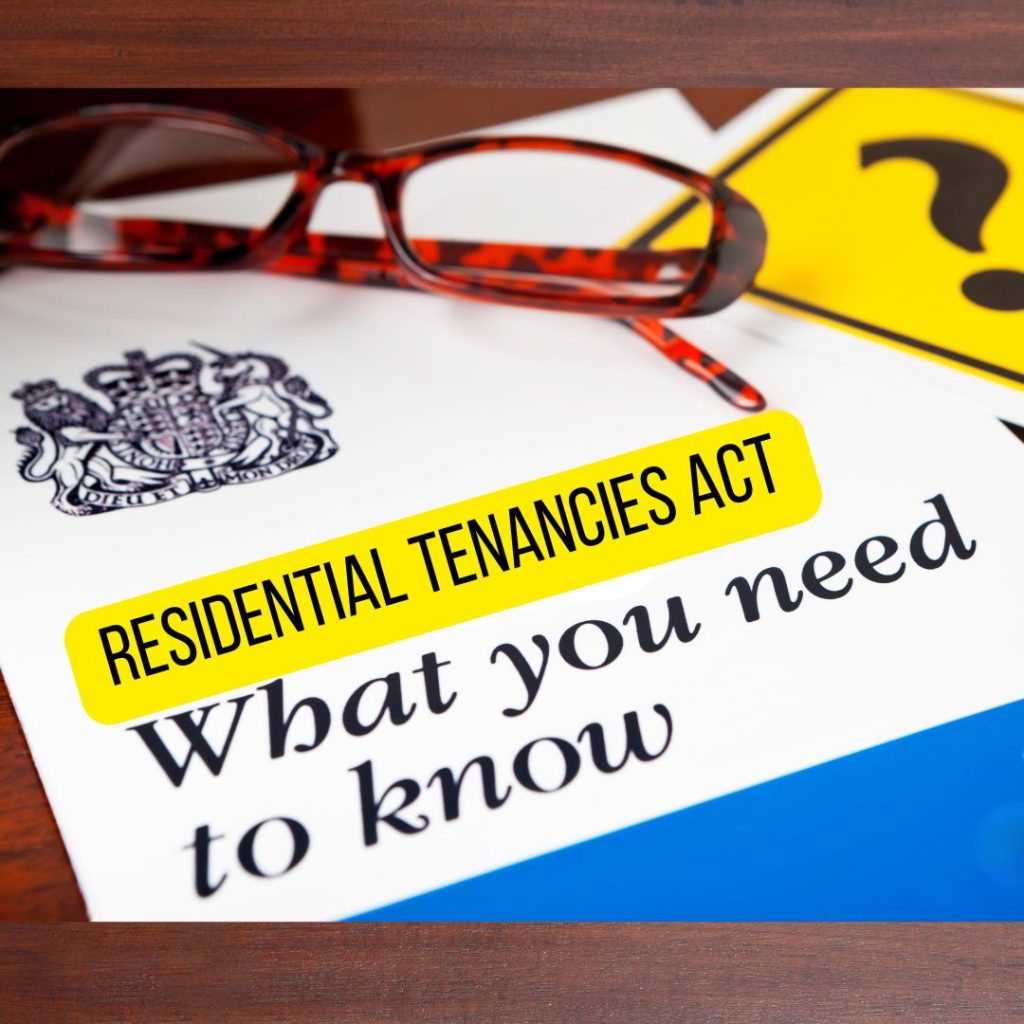 Bill 60, Residential Tenancies Act, Landlord, Tenant